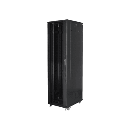 Lanberg | Rack cabinet 19" free-standing 37U/800x800 (flat pack) | FF01-8837-12B | Black – nuotrauka 1