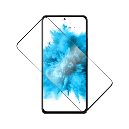 Fixed Screen Protector | Xiaomi | Redmi Note 14 5G | Tempered Glass | Black | Full Cover – nuotrauka 1