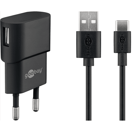 Goobay | 45298 USB-C Charger Set (5 W), Cable 1 m – image 1