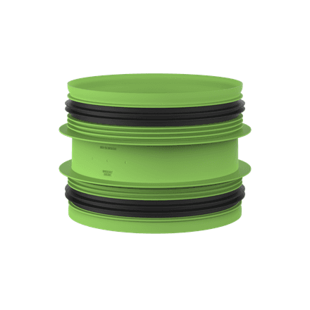 DUCO Connection Piece with Joint D160/D160 (M/M) – nuotrauka 1