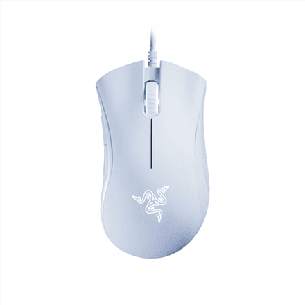 Razer | Gaming Mouse | DeathAdder Essential Ergonomic | Optical mouse | Wired | White – nuotrauka 1