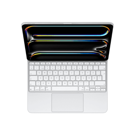 Apple Magic Keyboard for iPad Pro 13‑inch (M4) - SWE White | Apple – nuotrauka 1