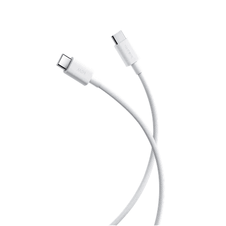 Xiaomi | 3A Braided USB-C to USB-C Cable, 1m – nuotrauka 1