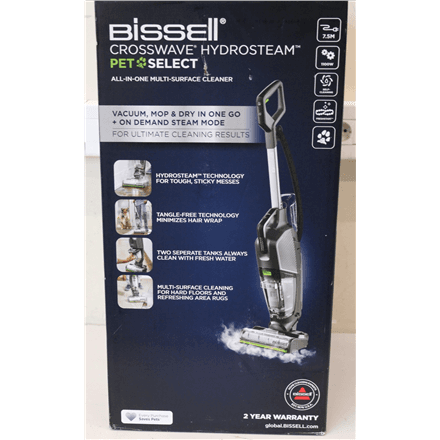 SALE OUT. Bissell All-in one Multi-Surface Cleaner · 3527N Crosswave HydroSteam Pet Select · Corded operating – nuotrauka 1