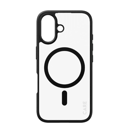 CARE Flagship Case | Back cover | Apple | iPhone 16 | Recycled plastic | Black | MagSafe – nuotrauka 1