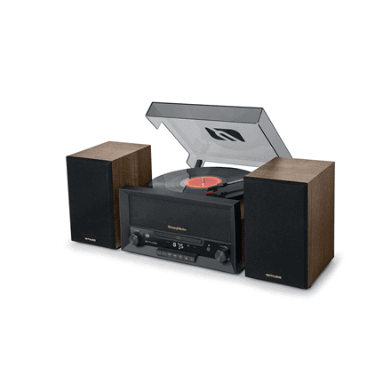 Muse | Turntable Micro System | MT-120MB | Drawer-type CD door | USB port | AUX in – nuotrauka 1