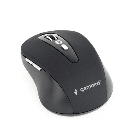 Gembird | MUSWB-6B-01 | Optical Mouse | Bluetooth v.3.0 | Black – nuotrauka 1