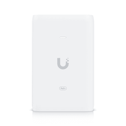 Ubiquiti U-PoE+ PoE Adapter (30W), White – image 1