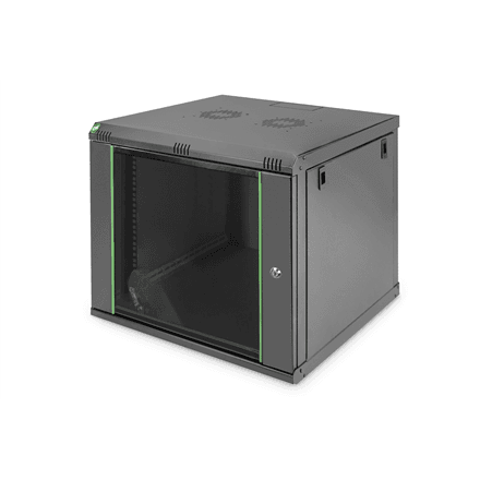 Digitus Wall Mounting Cabinet | DN-19 09-U-EC-SW | Black – image 1