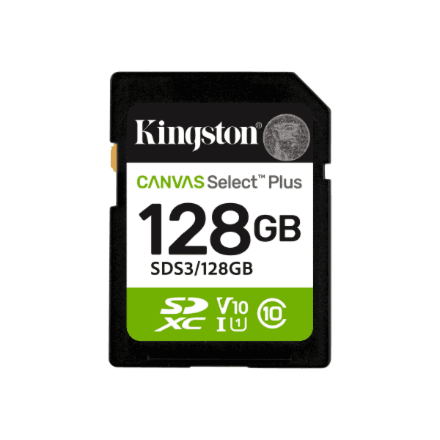 Kingston Canvas Select Plus · 128 GB · SD – nuotrauka 1