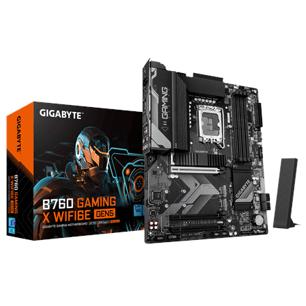 Gigabyte B760 G X WF6E GEN5 · Processor family Intel · Processor socket LGA1700 – image 1