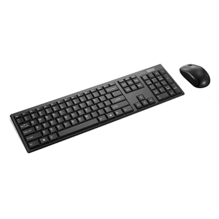 Lenovo 100 Wireless Combo Keyboard and Mouse · Keyboard and Mouse Set · Wireless – nuotrauka 1