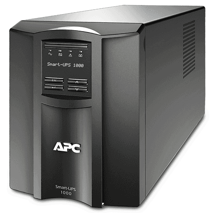 Schneider Electric APC Smart-UPS, Tower, 8x IEC C13 outlets, SmartConnect Port+SmartSlot, AVR, LCD · SMT1000IC · 1000 VA – image 1