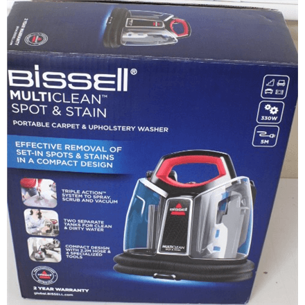 SALE OUT. Bissell MultiClean Spot & Stain SpotCleaner Vacuum Cleaner – nuotrauka 1