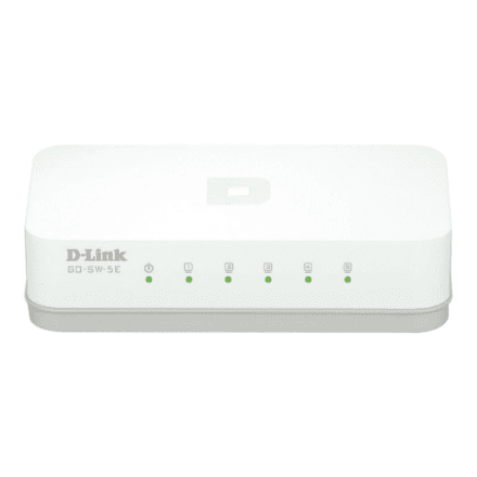 D-Link | 5-Port Fast Ethernet Easy Desktop Switch | GO-SW-5E/E – nuotrauka 1