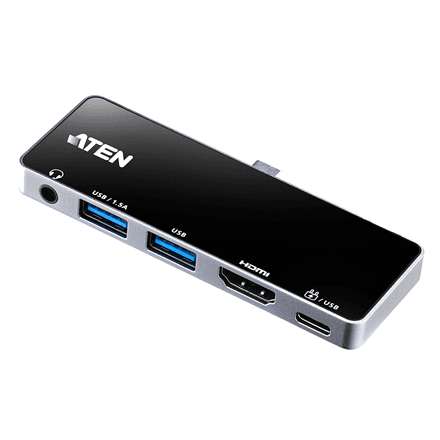 Aten UH3238 USB-C Travel Dock with Power Pass-Through · Aten · USB-C Travel Dock with Power Pass-Through – image 1