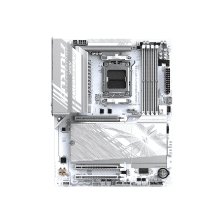 Gigabyte B850 A ELITE WF7 ICE · Processor family AMD · Processor socket AM5 – nuotrauka 1