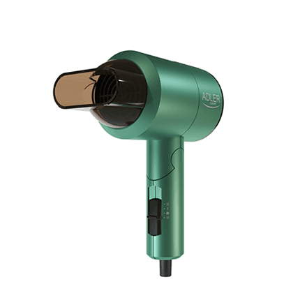 Adler | Hair Dryer | AD 2265 | 1100 W | Number of temperature settings 2 | Green – nuotrauka 1