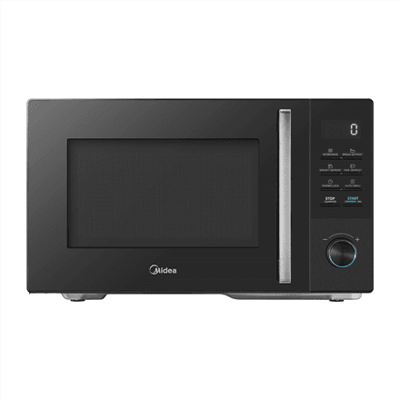 Midea Microwave oven | MMO-AM25VB(BK) | Free standing | 900 W | 25 L | Black – nuotrauka 1