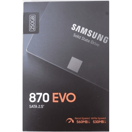 SALE OUT. Samsung SSD 870 EVO 500GB SATA III 2.5 inch · SALE OUT. · Samsung SSD – image 1