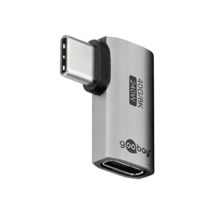 Goobay USB-C Adapter Horizontal 90°, USB4 | 74441 – image 1