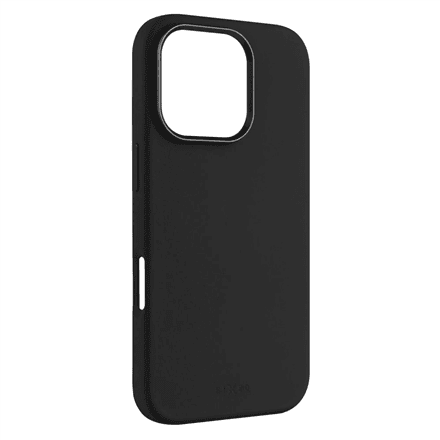 Fixed Back cover | Apple | iPhone 17 Pro Max | Liquid silicon | Black | MagFlow – nuotrauka 1