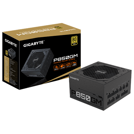 Gigabyte | Power Supply Unit | GP-P850GM | 850 W | 80 PLUS Gold – image 1