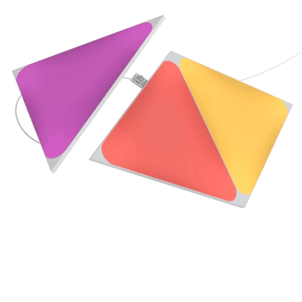 Nanoleaf | Shapes Triangles Expansion Pack (3 panels) | 1 x 1.5 W | 16M+ colours – image 1