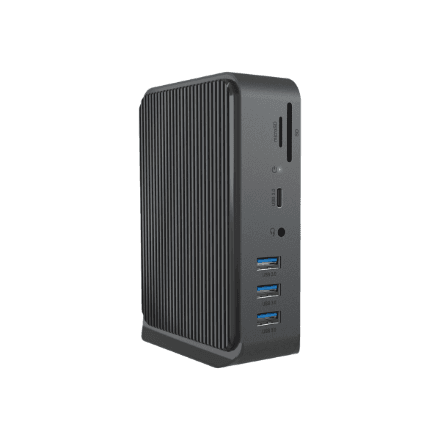 Raidsonic Icy Box 13-in-1 USB Type-C and Type-A dock with dual video output – nuotrauka 1