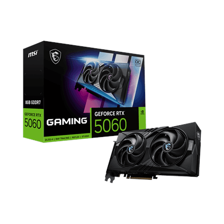MSI GeForce RTX 5060 8G GAMING OC · NVIDIA · 8 GB – image 1