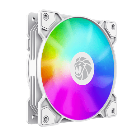 Gamemax Case Fan | FN12A-S5-W | White – image 1