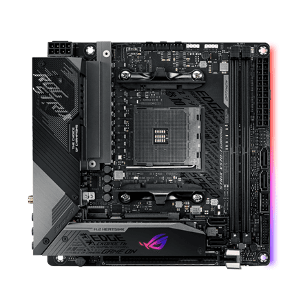 Asus ROG STRIX X570-I GAMING · Processor family AMD · Processor socket AM4 – image 1