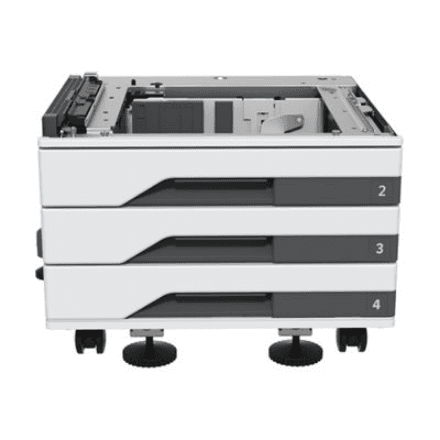 Lexmark CX93x, MX93x 3 x 520-Sheet Tray with Caster · Lexmark · Media tray / feeder - 1560 sheets – image 1