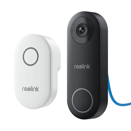 Reolink | D340P Smart 2K+ Wired PoE Video Doorbell with Chime – nuotrauka 1