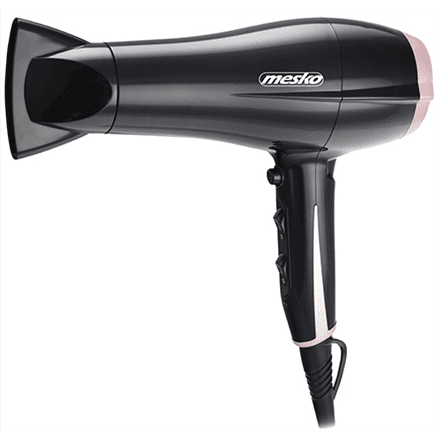 Mesko | Hair Dryer | MS 2249 | 2000 W | Number of temperature settings 3 | Black/Pink – image 1