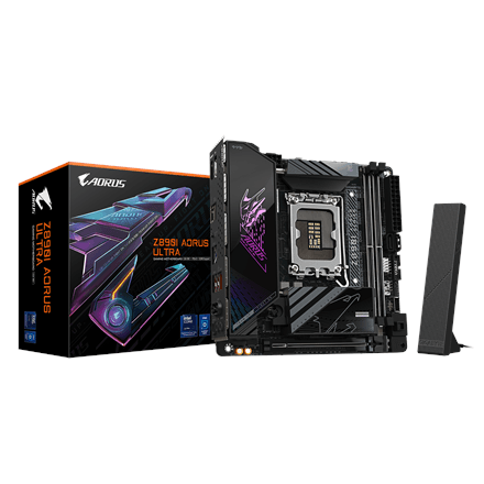 Gigabyte Z890I AORUS ULTRA · Processor family Intel · Processor socket LGA1851 – image 1