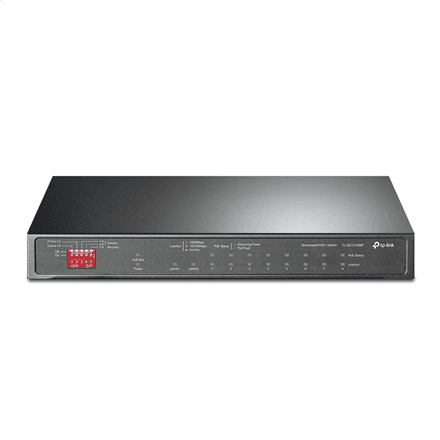 TP-LINK 10-Port Gigabit Easy Smart Switch with 8-Port PoE+ – image 1