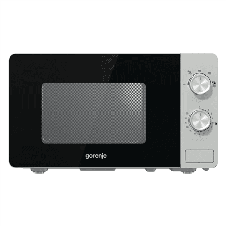 Gorenje | Microwave Oven | MO20E1S | Free standing | 800 W | 20 L | Silver – nuotrauka 1