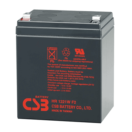 CSB | Battery, 12 V | HR1221WF2 | 21 W – image 1