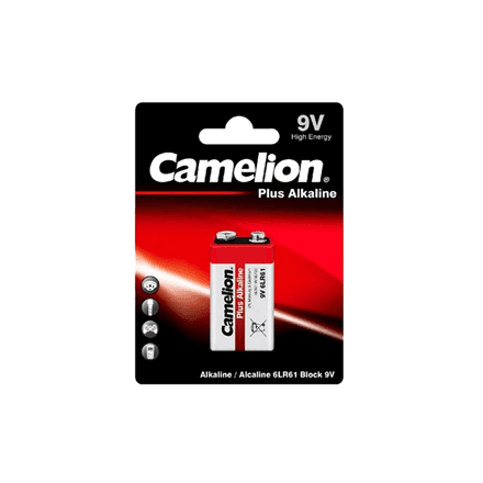 Camelion | 6LF22-BP1 | 9V/6LR61 | Plus Alkaline 6LR61 | 1 pc(s) – nuotrauka 1