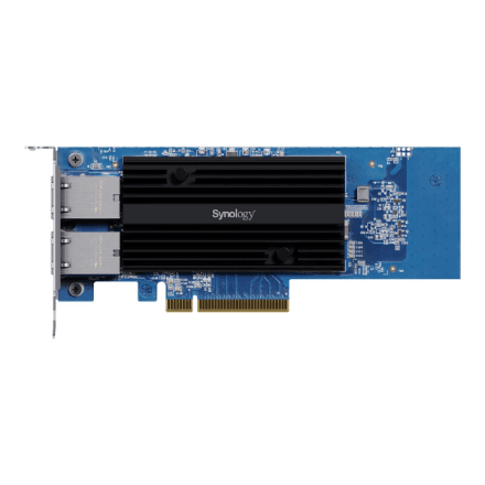 Synology Dual-port 10GbE 10GBASE-T add-in card | E10G30-T2 | PCIe 3.0 x8 – image 1
