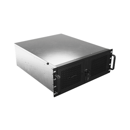Lanberg Rackmount server chassis ATX 520/12 19"/4U | SC01-5204-12B – image 1