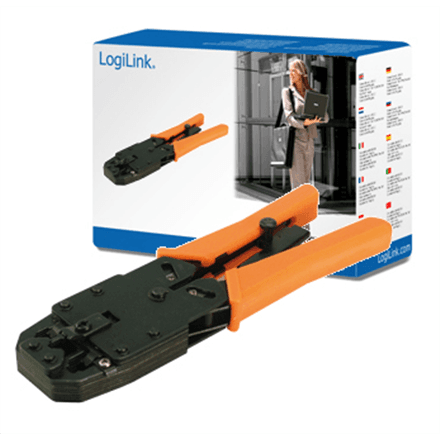 Logilink | Crimping tool universal with cutter and isolater metal – image 1