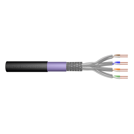 Digitus | Cat 7 S/FTP burial installation cable, simplex, PE | DK-1741-VH-10-OD – nuotrauka 1