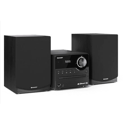 Sharp XL-B517D(BK) Hi-Fi Micro System, CD/FM/USB/Bluetooth v5.0, Aux-in, 45W, Black · Sharp · Hi-Fi Micro System – image 1