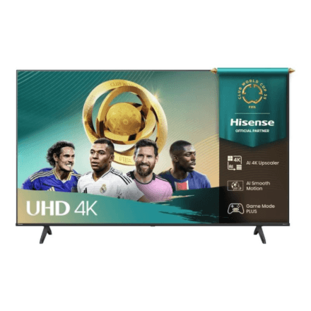 Hisense UHD Smart TV | 43A6Q | 43" | Smart TV | VIDAA OS | UHD | Black – nuotrauka 1