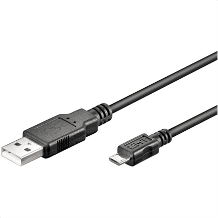 Logilink | USB micro-B 180, 1.8m | USB-A to micro-USB Micro-USB B | USB A – nuotrauka 1