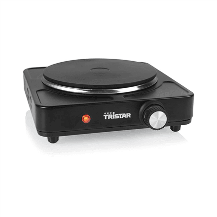 Tristar Table hob | KP-6151 | Number of burners/cooking zones 1 | Electric | Black – nuotrauka 1