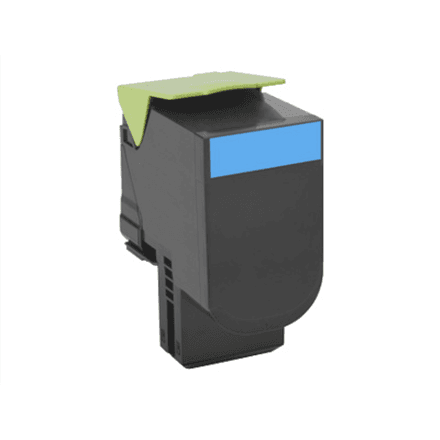 Lexmark 80C2SC0 | 802SCE Cyan Standard Yield Corporate Cartridge (2k) | Cartridge | Cyan – image 1