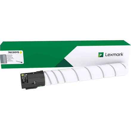 Lexmark Toner Cartridge | 76C00Y0 | Toner cartridge | Yellow – nuotrauka 1